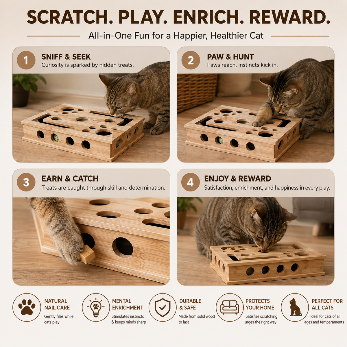 Kitty Cat Scratch Box