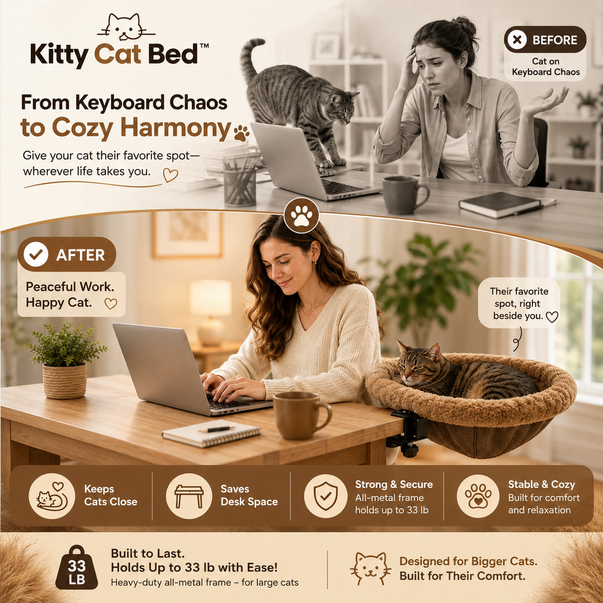 Kitty Cat Bed