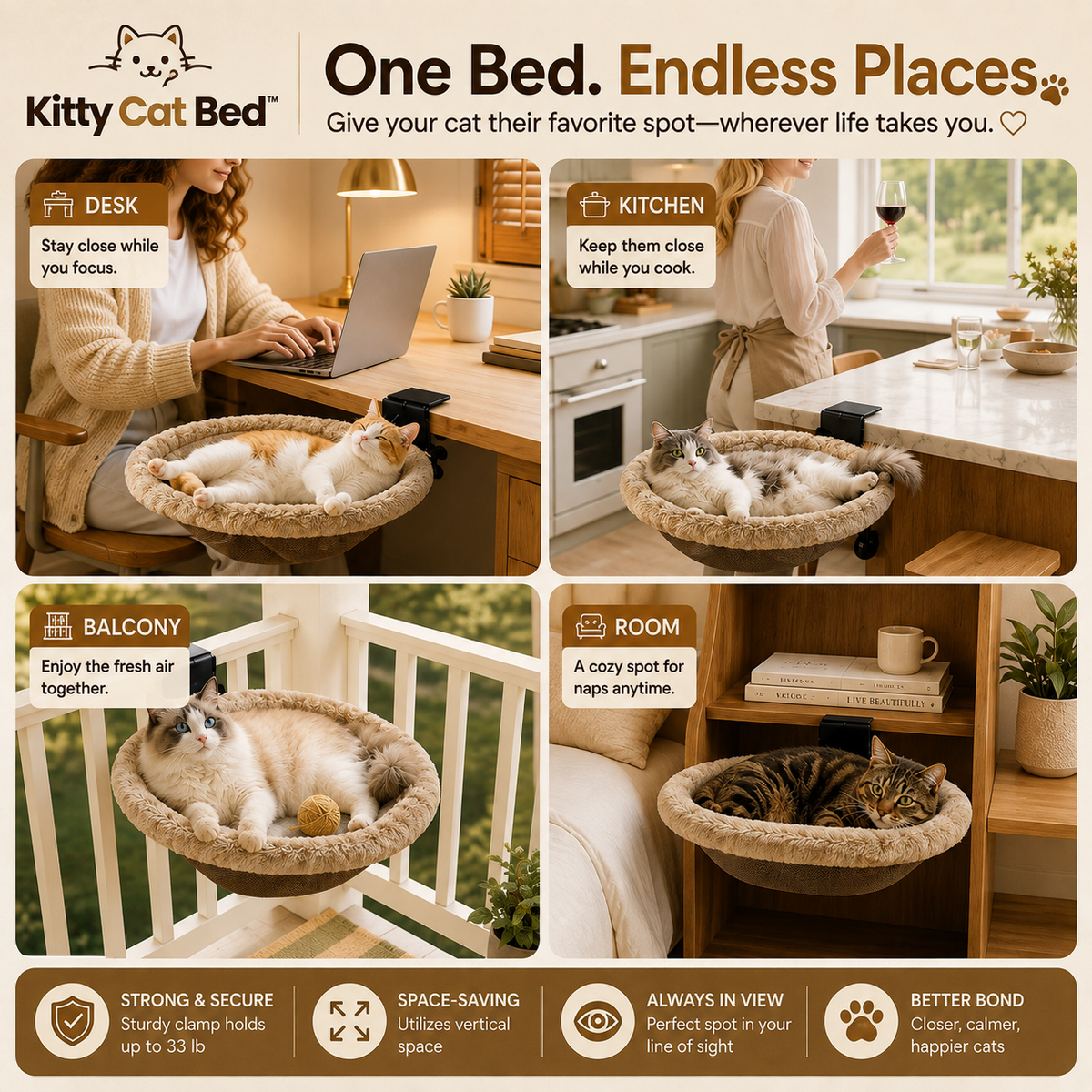 Kitty Cat Bed