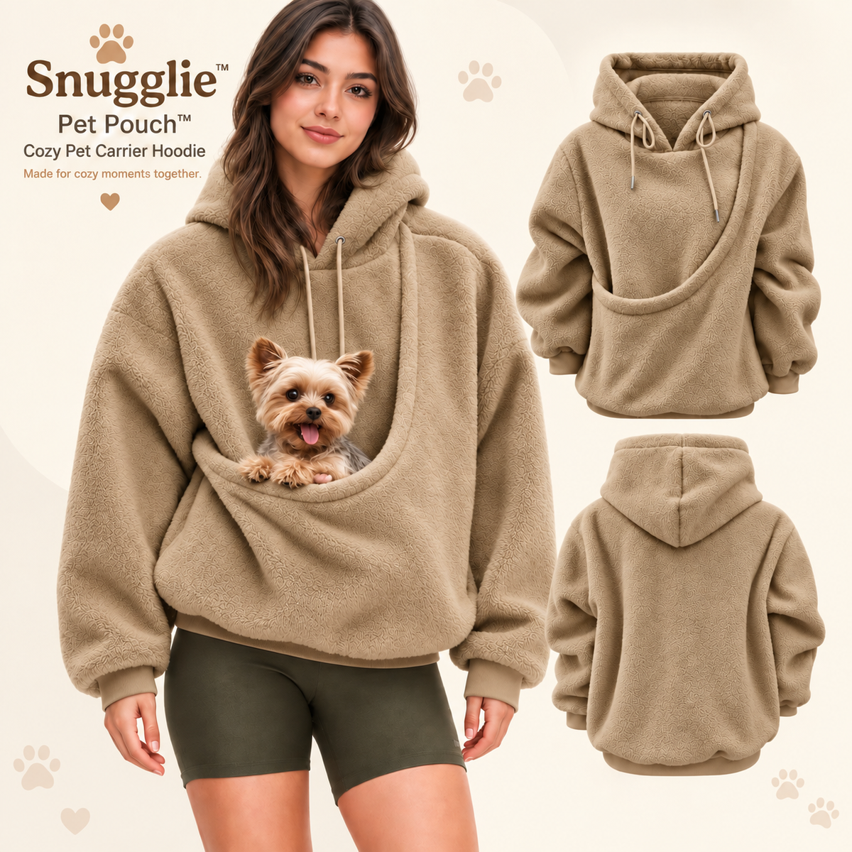 Snugglie Pet Hoodie