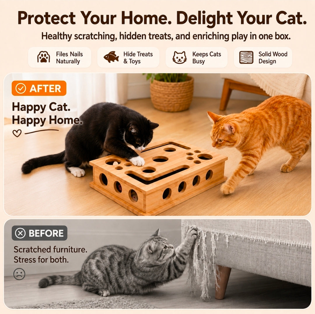 Kitty Cat Scratch Box